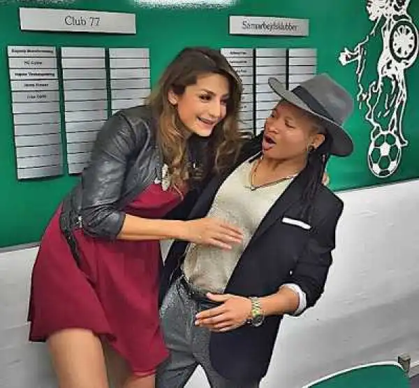 Checkout What Ex-Super Falcon Player, Chichi Igbo Wore To A Party (Photos)